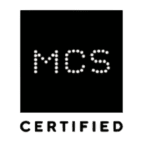 MCS Certificate logo: Official certification mark for Microgeneration Certification Scheme in the UK.