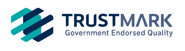 Trustmark logo: Government endorsed quality assurance for renewable energy installations in the UK.